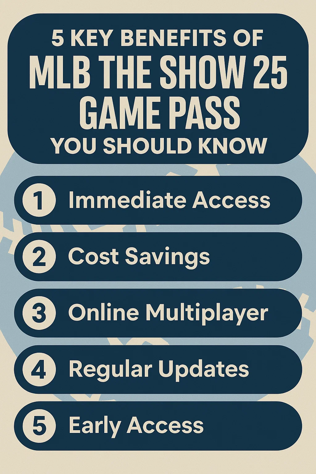5 Key Benefits of MLB The Show 25 Game Pass You Should Know