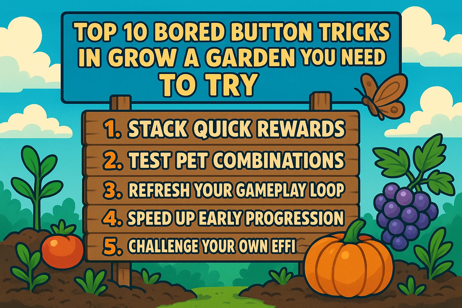 Top 10 Bored Button Tricks in Grow a Garden You Need to Try