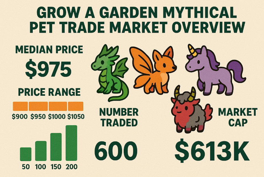Grow A Garden Mythical Pet Trade Market Overview
