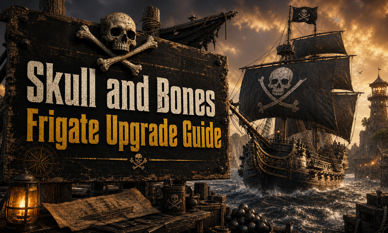 Skull and Bones Frigate Upgrade Guide